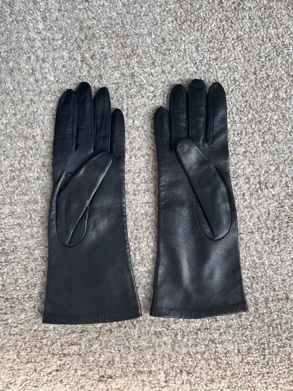 Leather & Silk gloves